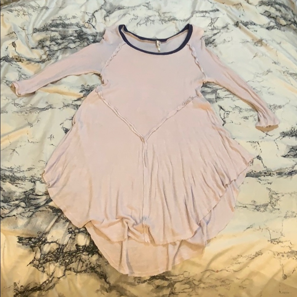 Free People Intimates 3/4 tunic Small